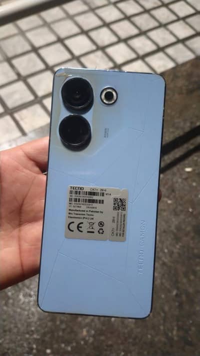 Tecno Camon 20 pro Dual sim Pta Approved