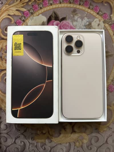 Iphone 16 Pro Max 256 GB Desert Titanium PTA