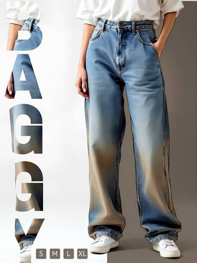 Baggy Jeans For Sale – Stylish & Comfortable – Rs 1500
