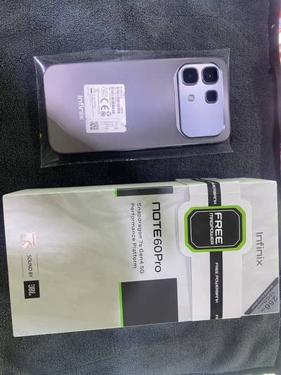 Infinx Note 60 pro box only open