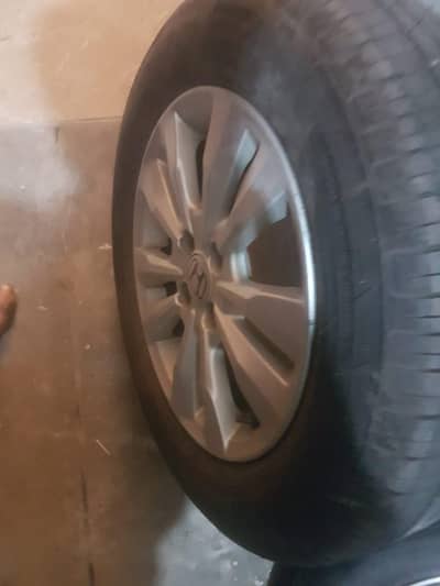 Honda city rims and tires original