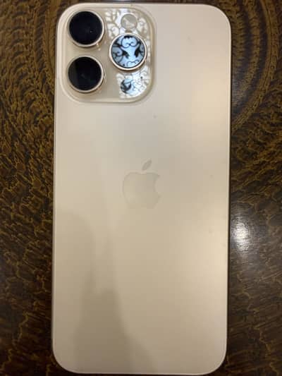 16 pro max pta approved 256gb Desert titanium