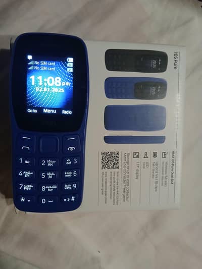 Nokia 105 pure just box open