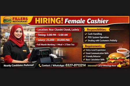 Female Cashier