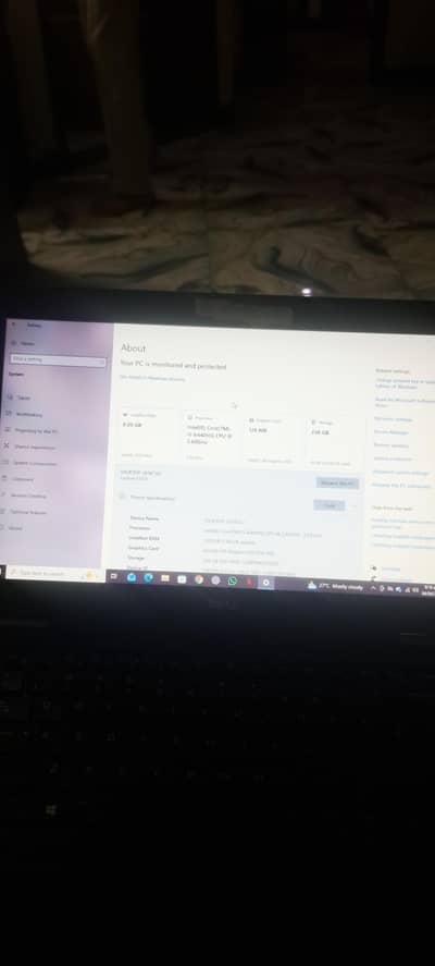 Dell 5470 i5 6440 HQ 8 ram 256 ssd