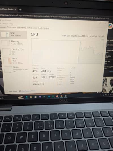 Core I 5  11th generation Dell 8 ram 256ssd nvme