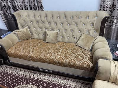 Six seater sofa set for sale