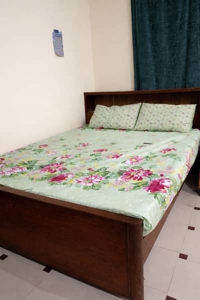 Queen Size Bed with Molty Foam Mattress