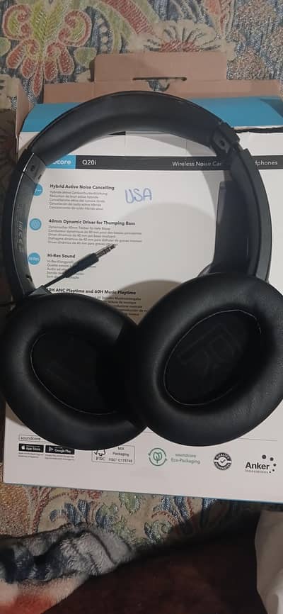 Anker Soundcore Q20i Wireless Noise Cancelling Headphones for Sale
