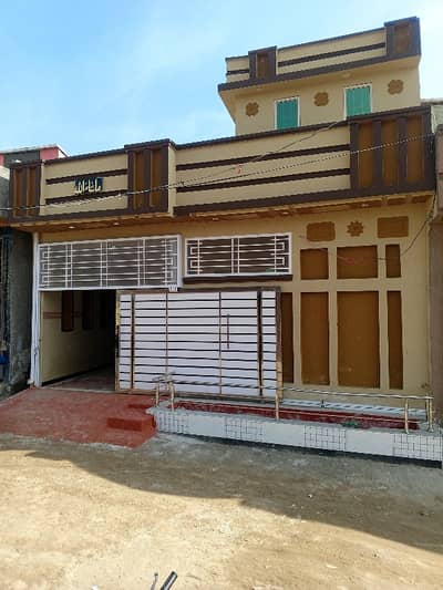 New 5 Marla House Electricity Water Boring 25 Feet Street With Registry Intiqal