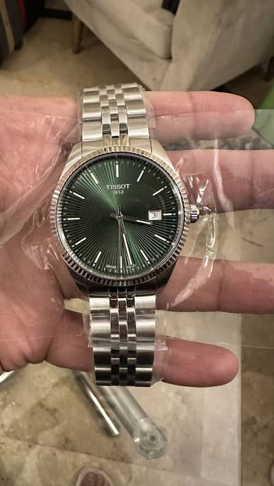 Genuine Tissot Ballade 40mm in green dial