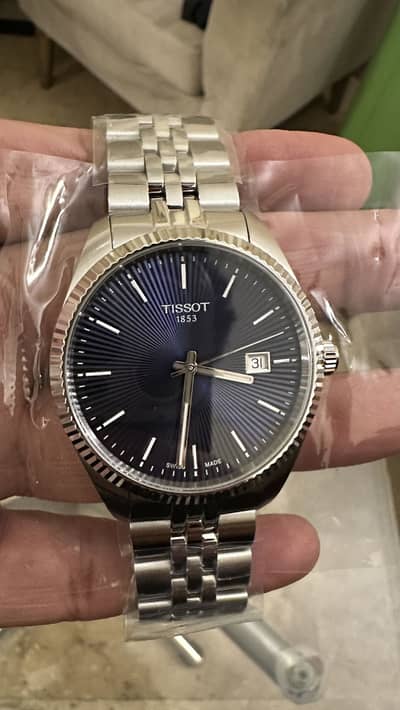 Genuine tissot ballade 40mm in blue dial