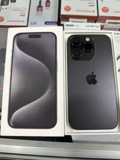 iPhone 15 pro 256GB factory unlock NoN PTA
