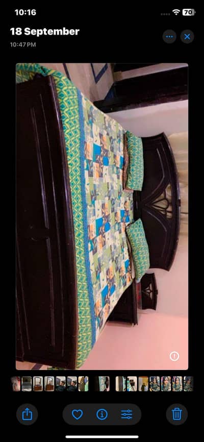 Pure Wood King bed Set