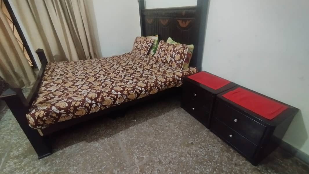 Bed set n side table 2