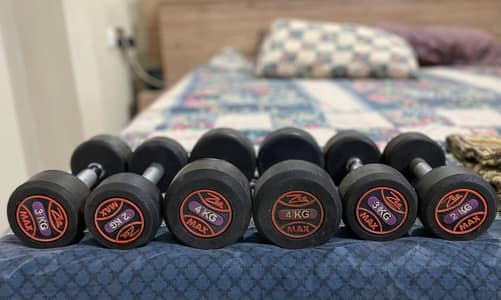  Dumbbells Set for Sale – Like New 