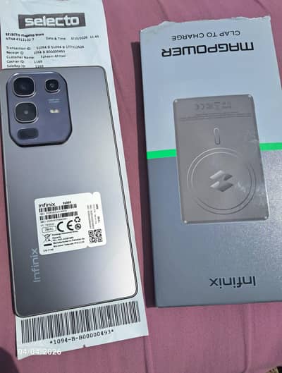 infinix note 50 66000 only box open