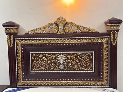 BedSet - Bed / Dressing/ Side Tables - Gujrati Sheesham Wood