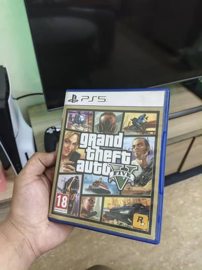 GTA 5 PS5 disc