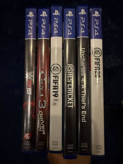 PS4  CDs  combo