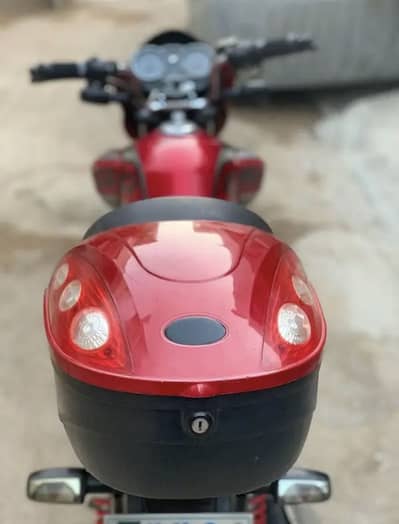 Bike tail storage box