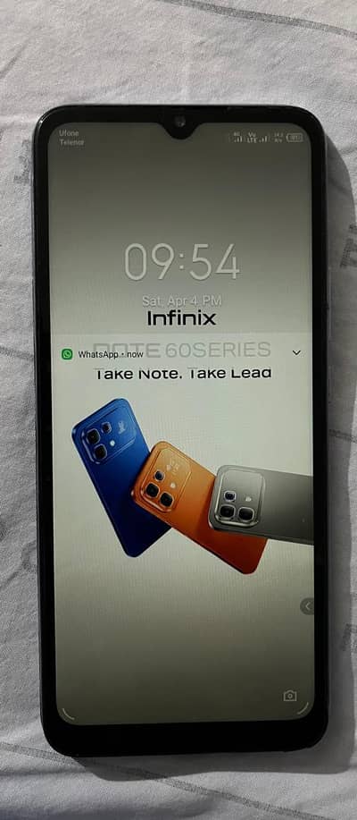 Infinix hot 11 play 4/64 with box
