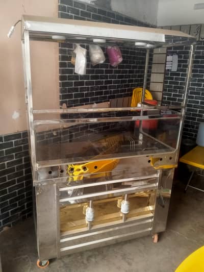 Fast Food, Burger and Fries Counter