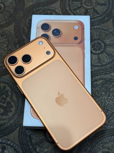 Iphone 17 pro max physical + esim 4 month sim time 10/10 condition