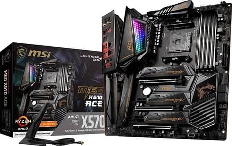 Msi X570 Ace-Ryzen 5 5600g-Rx 5700xt-