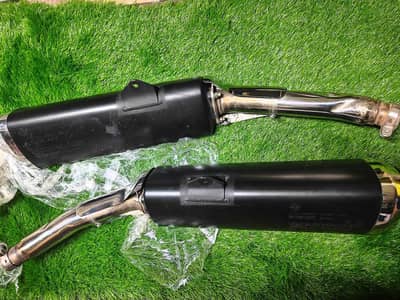 Suzuki Hayabusa Gen 2 OEM Silencers