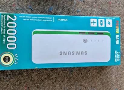 This power bank is for sale it is "20000"MAH