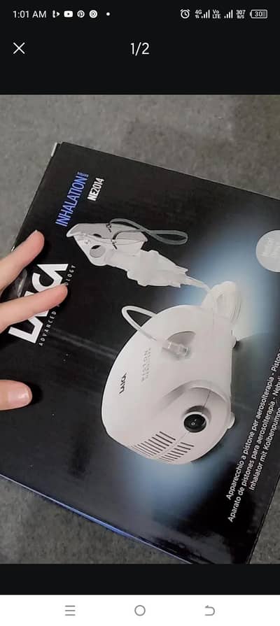 Laica Nebulizer – Brand New (Box Pack, Unused)