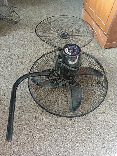 2 Wall Mounted Fan Yunas Fans (Heavy Duty)