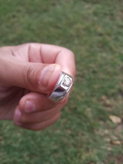 Diamond moissanite ring brand new