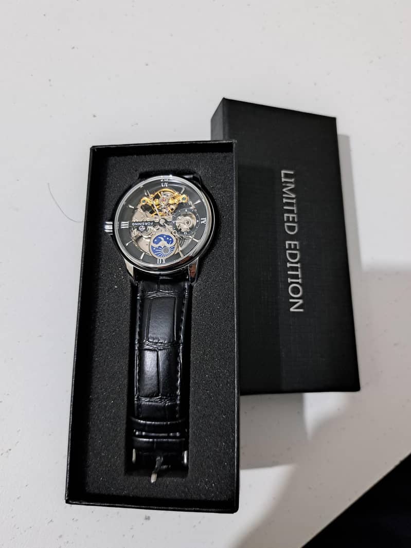 Forsining automatic mechanical Watch 0