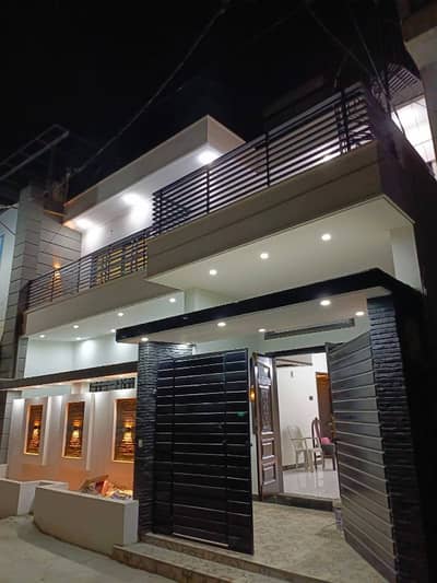 Newly renovated 120 square yards ground plus 1 one unit house available for sale in paradise Cottages Gulzar e hijri
