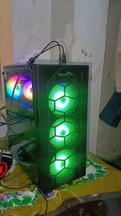 ryzen build with GTX 1660 card new case