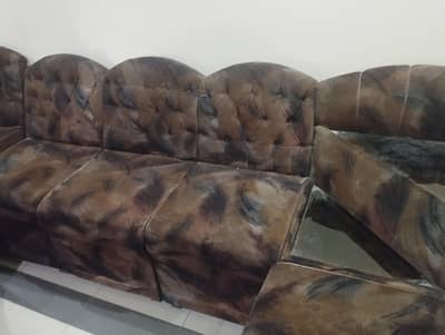 6 seater single sofa