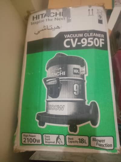 brand new Hitachi vacuum cleaner cv950f