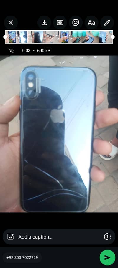 iphone x 64gb non pta box sath mila tha mujhy sale ya exchange