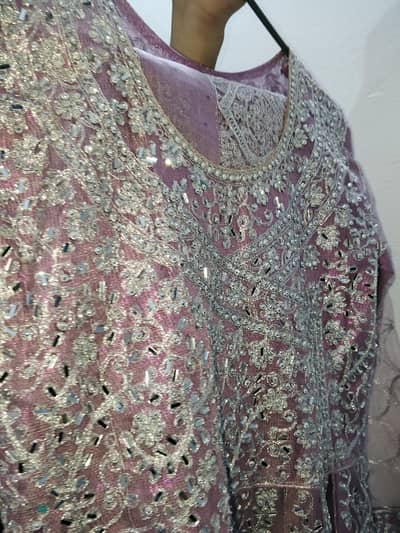 Valima Bridal Maxcy Fancy And Heavy Work net Maxcy Large Size