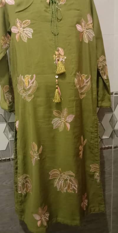 Embroidered 3pc suit