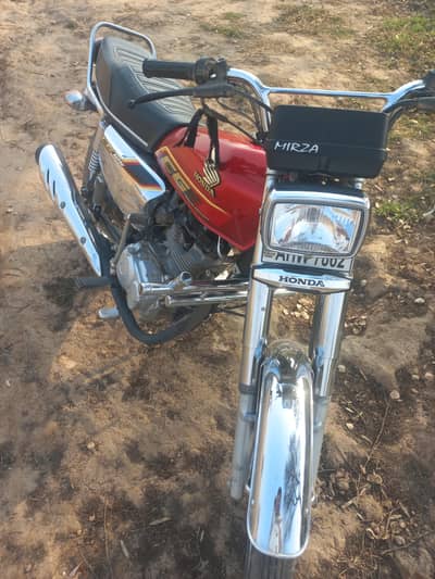honda cg 125 self start