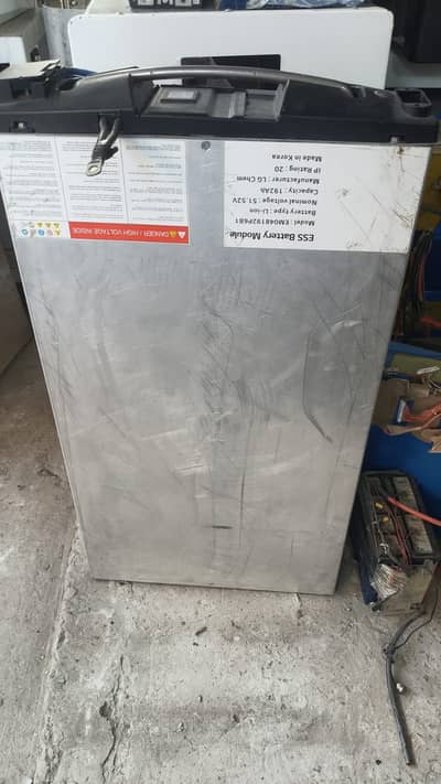 LG Brand 9.8KW Lithium Battery 51V 192Ah | Made in Korea |Warranty 1