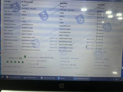 iPhone 14 all ok 10/10 water pack