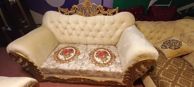 Elegant Sofa Set for Sale  & Coffee Table – Like New Condition!