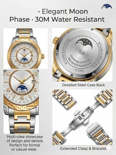 Stylish Fashion Watch – Premium Design – 2 Month Guarantee
