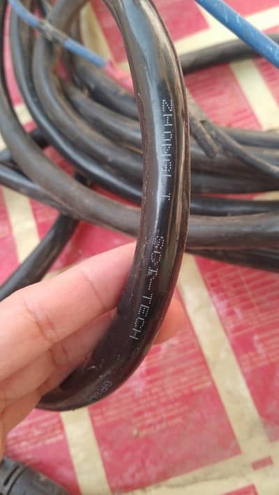 DC 20 guz black cable and 16 guz white DC cable for solar panel