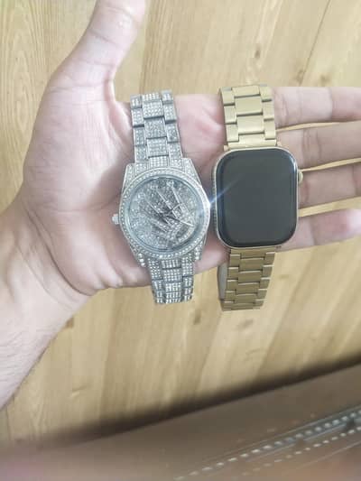 smart watch or silver luxury