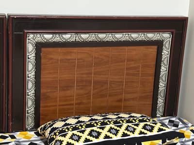 2 wooden beds for sale